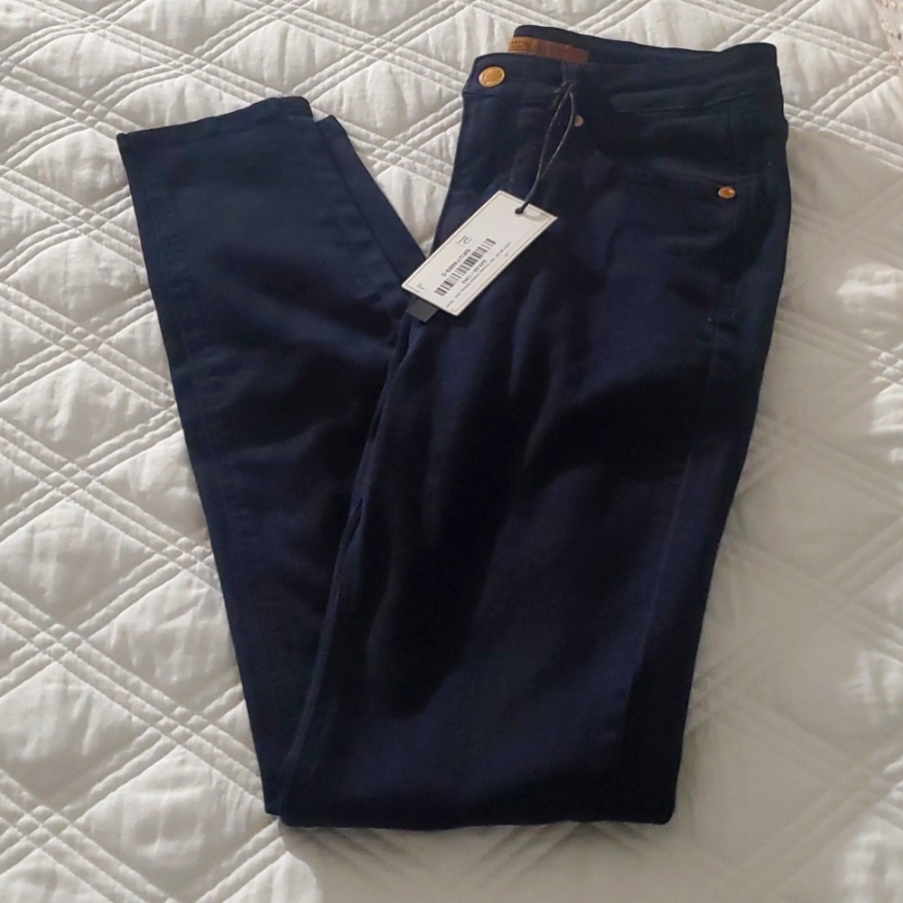 NAVY TUMMY CONTROL JUDY BLUE JEANS